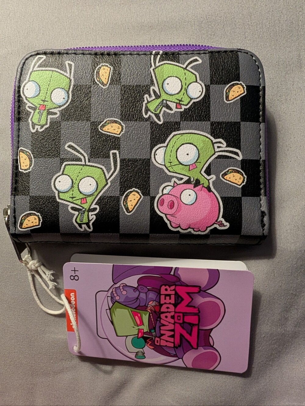 Invader Zim Loungefly Wallet Soft Tag - NWT